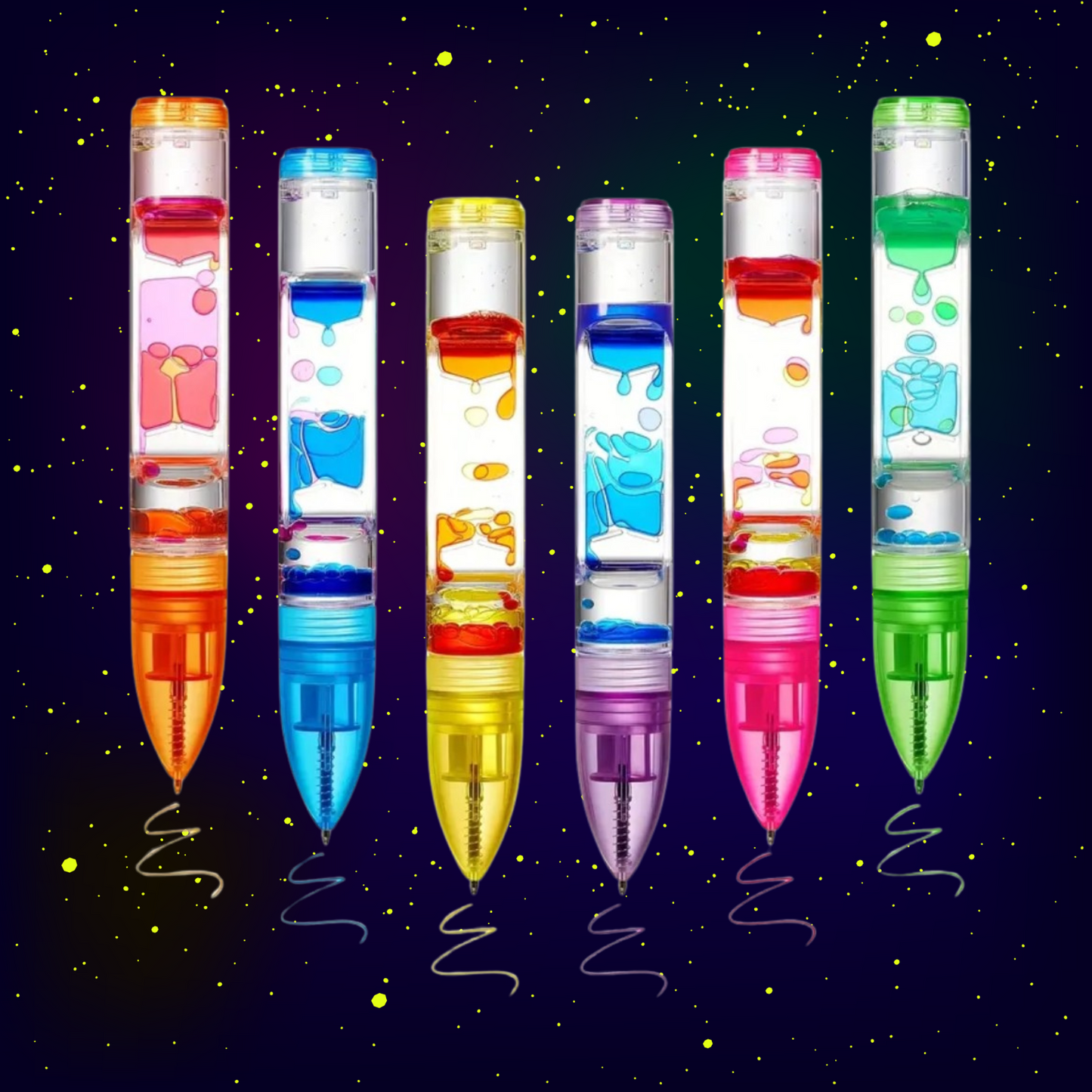 Liquid Motion Sensory Bubbler Pens