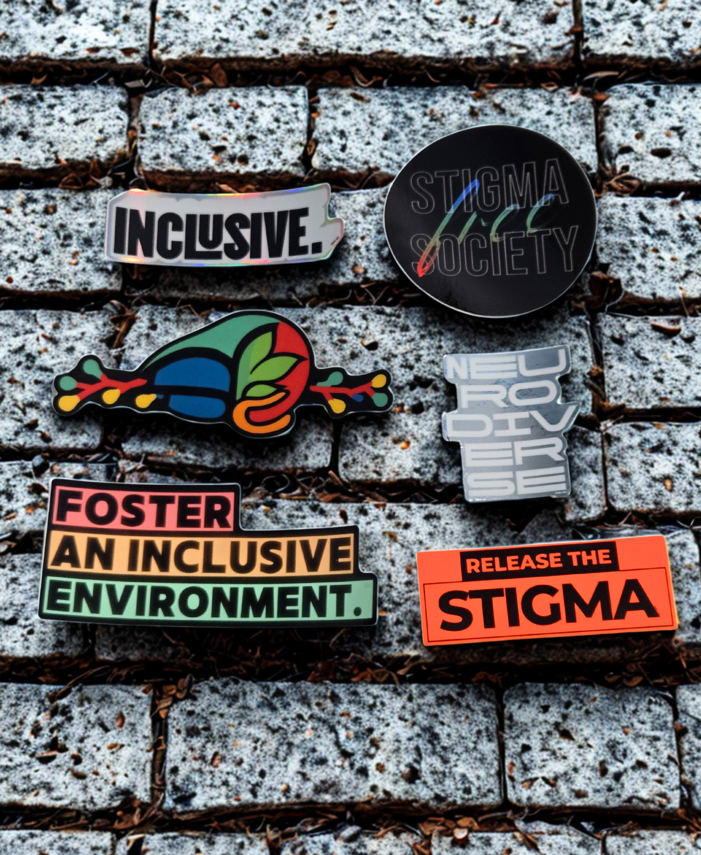 POWER WITH PATIENCE Sticker Bundle