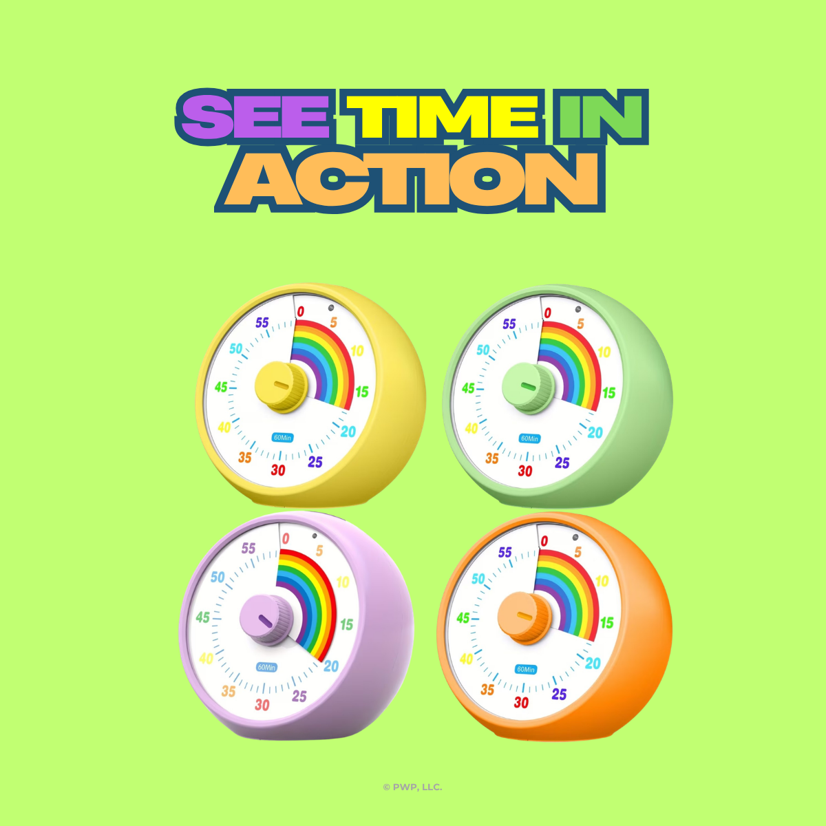 Color Block Visual Timer